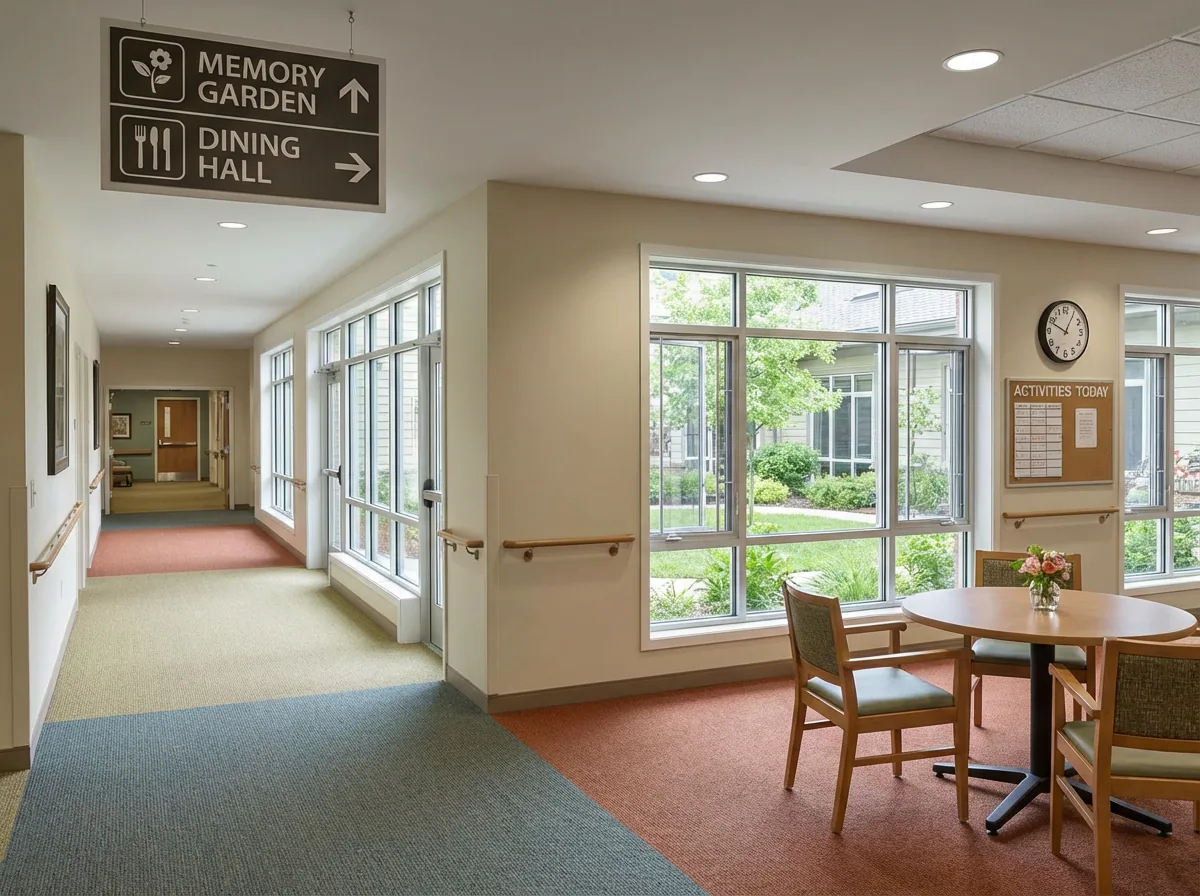 Dementia friendly care home environment